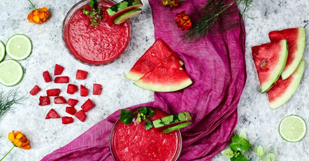 Beat Summer Exhaustion With A Refreshing Watermelon Basil Cooler