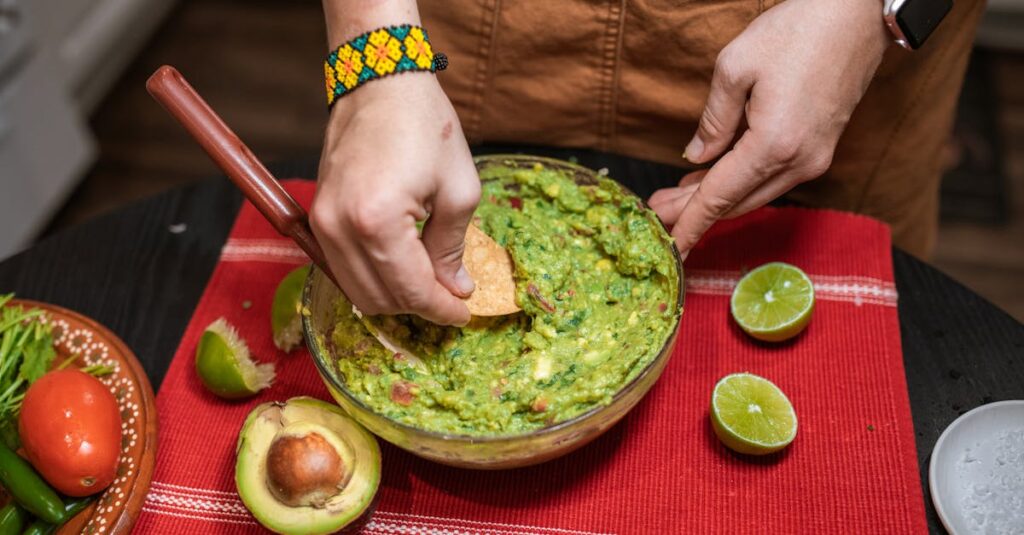 Delight Party Guests with Creamy Avocado Lime Crema Dip