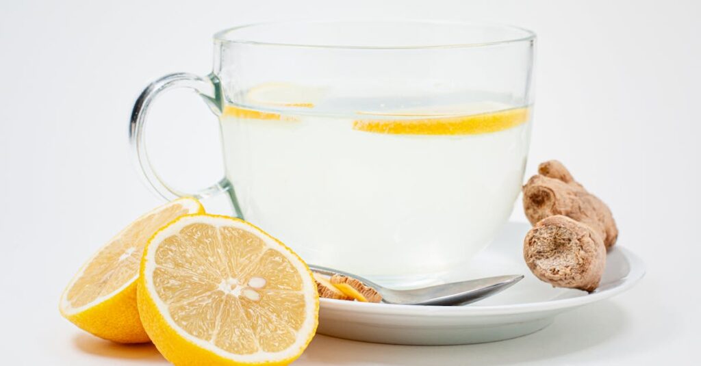 Tired of bloating? Try this Zesty Lemon Ginger Detox Drink today
