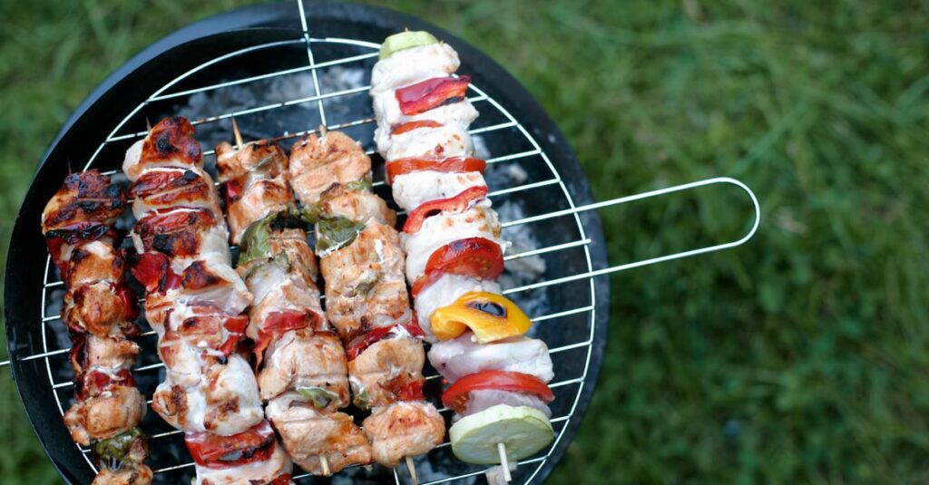 Wonderful Grilled Chicken and Vegetable Skewers That Never Dry Out