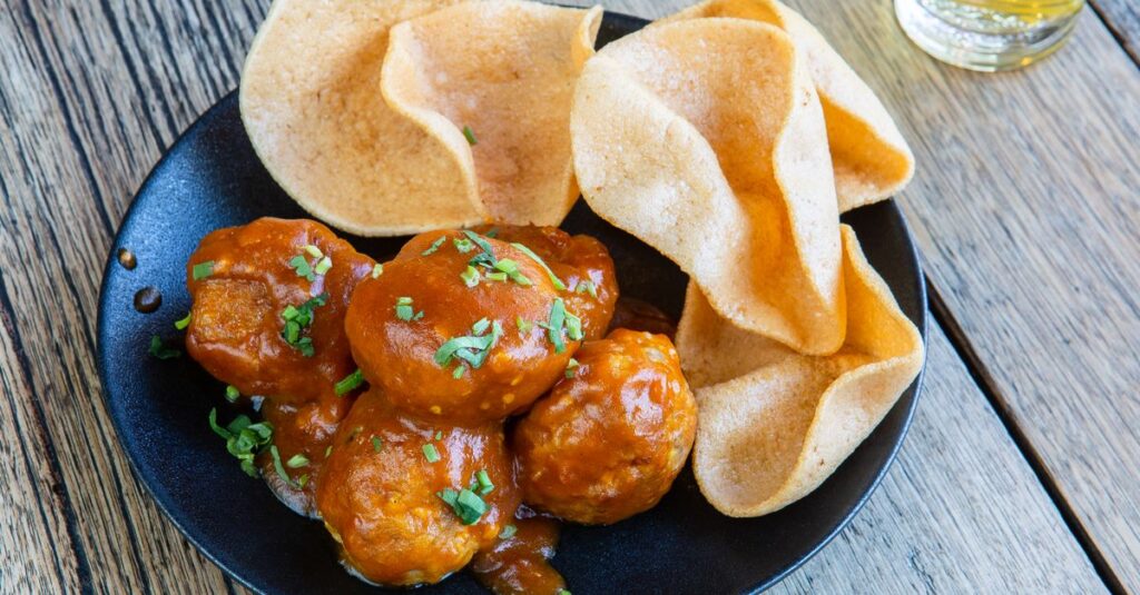 Save Dinner with Easy Slow Cooker Sweet and Sour Meatballs
